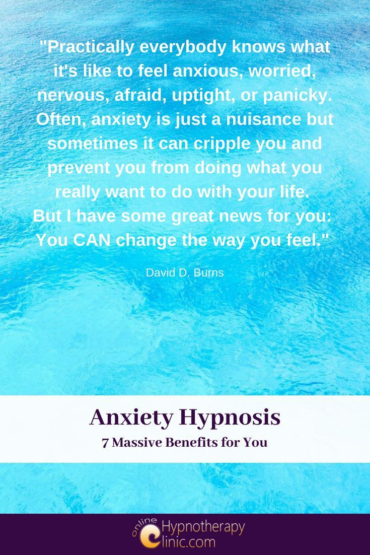 hypnosis for anxiety