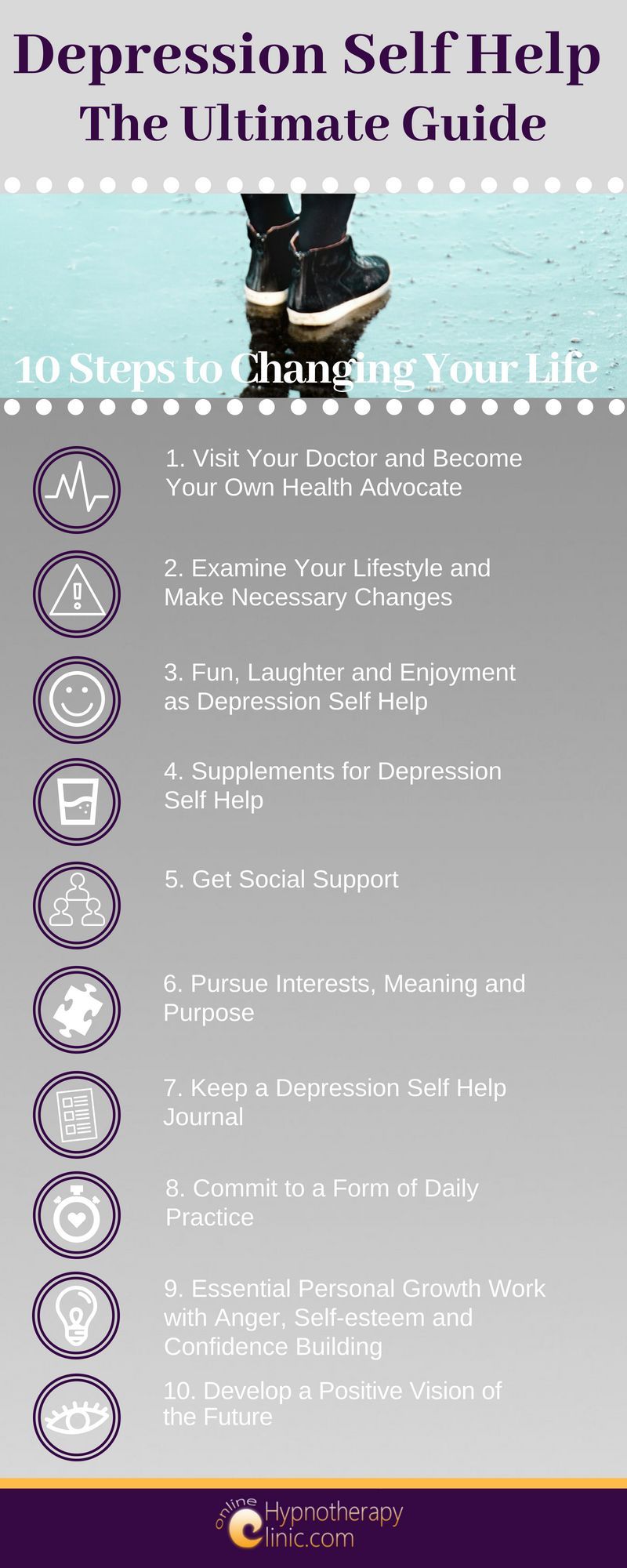 Depression Self Help- The Ultimate Guide