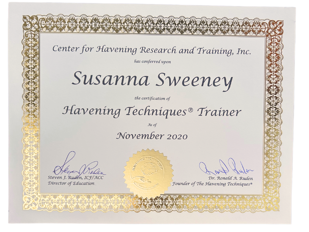 havening-technique training trainer cert