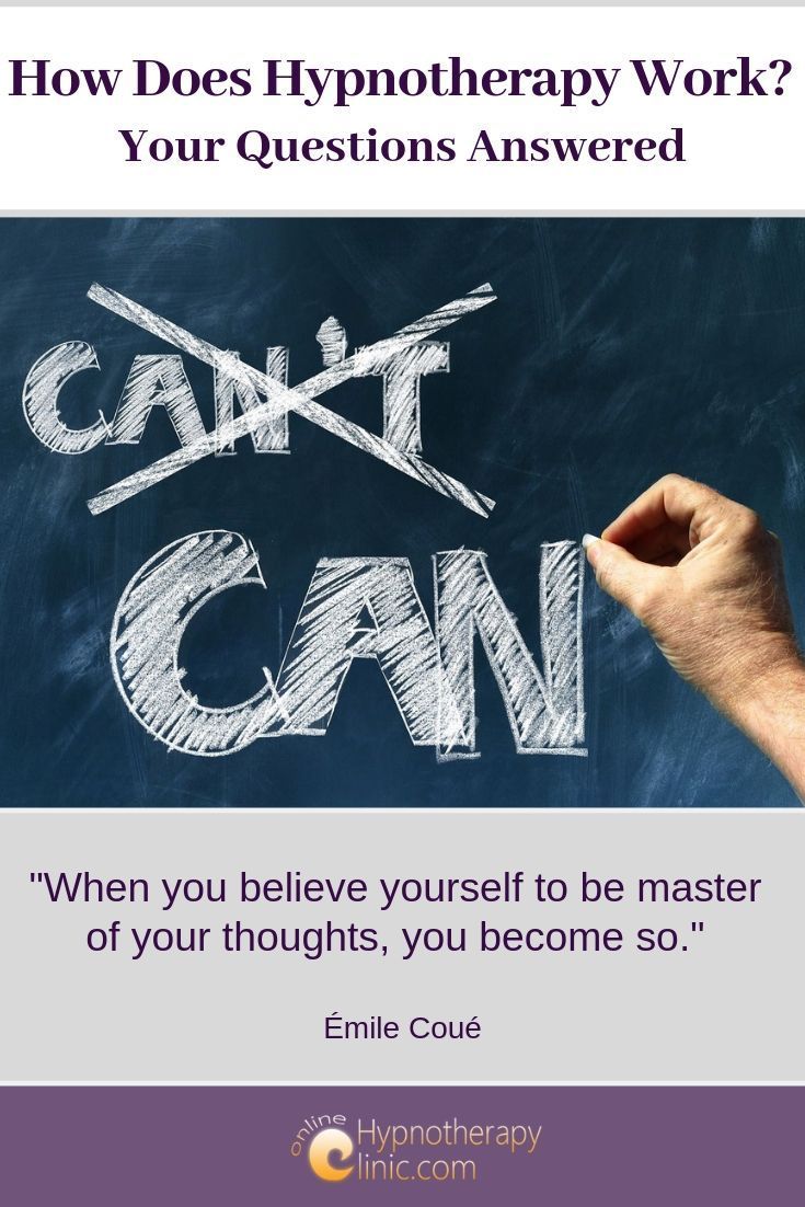 how does hypnotherapy work