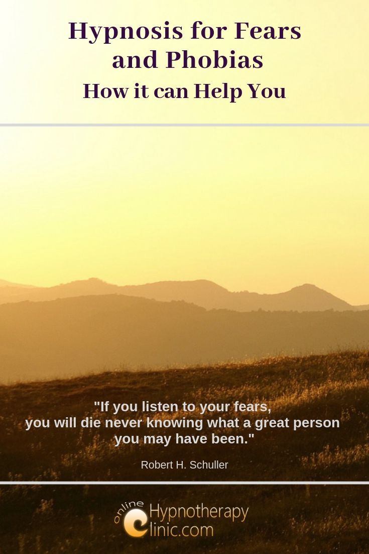 Hypnosis for Fears and Phobias How it can Help You