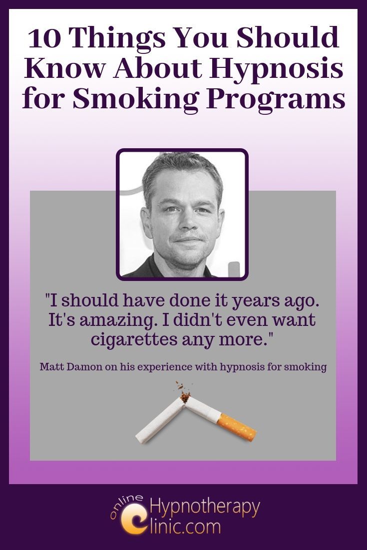 Hypnosis for Smoking 10 Things You Should Know About Your Program
