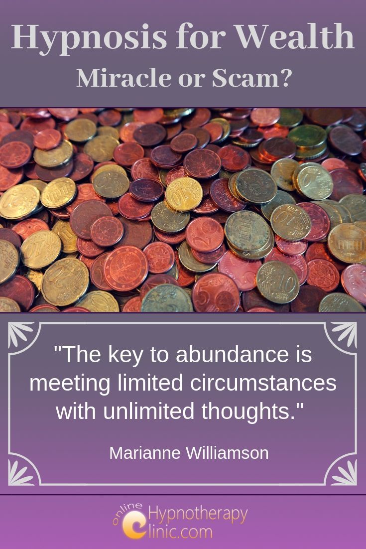 hypnosis for wealth