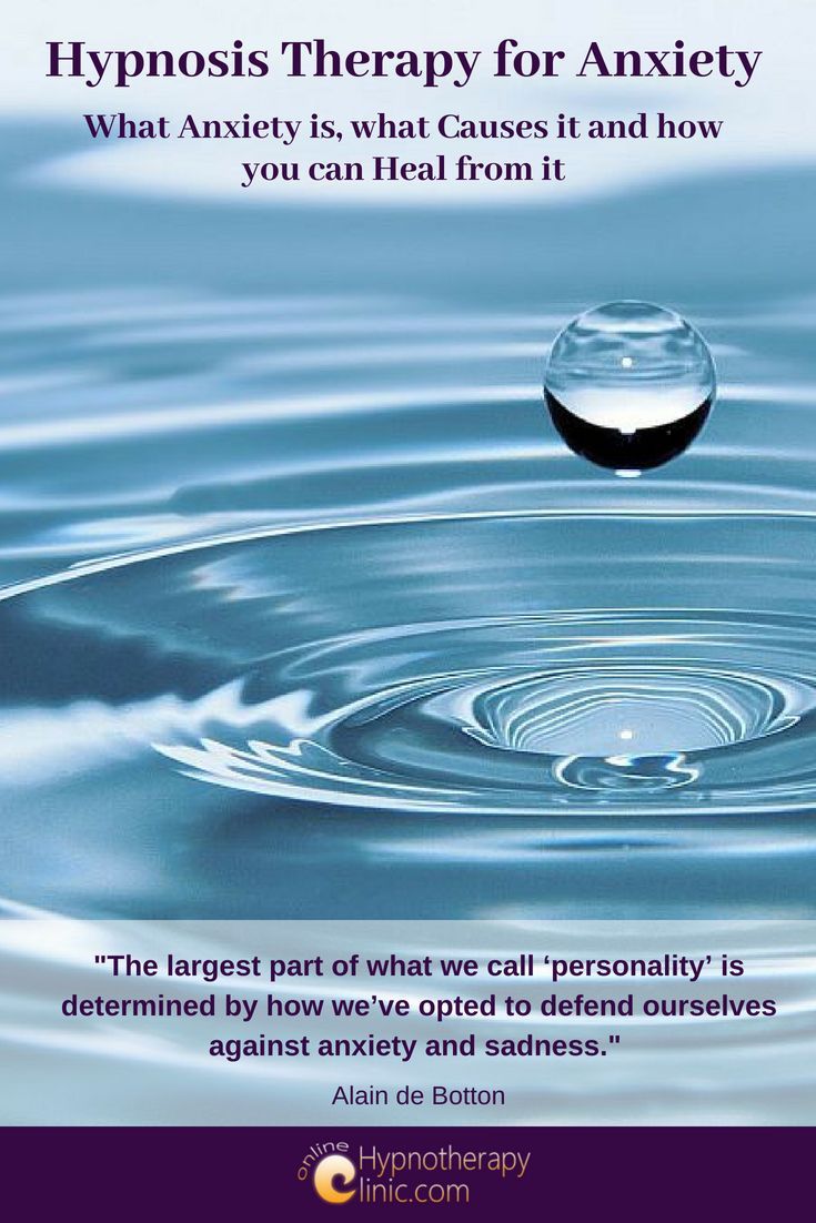 hypnosis therapy for anxiety