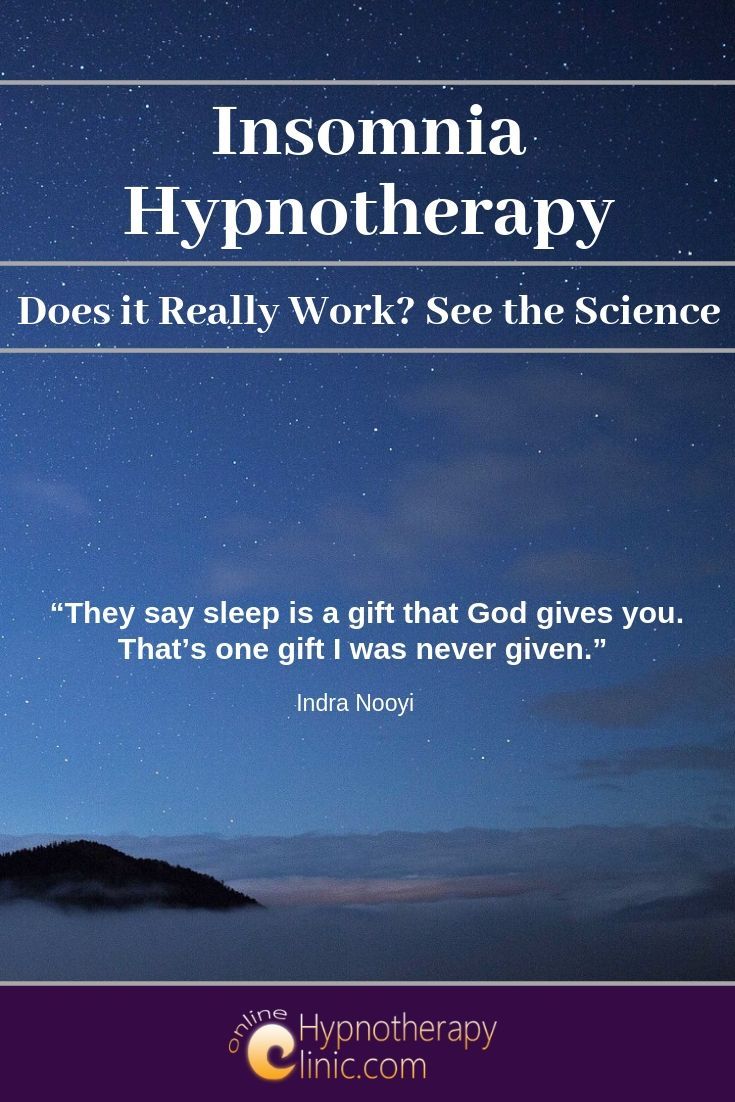 insomnia hypnotherapy