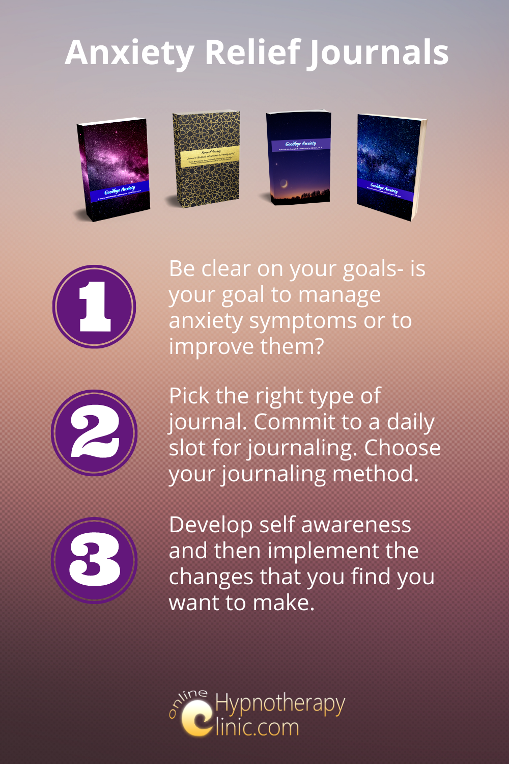 keeping a journal for anxiety