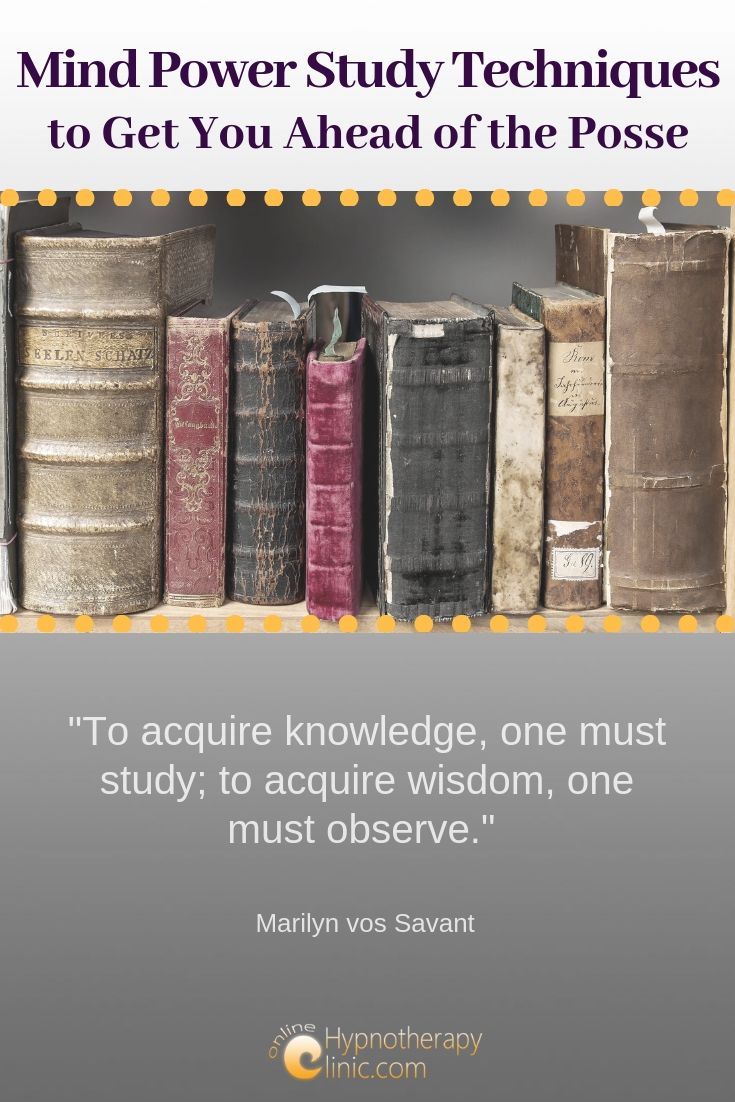 mind power study techniques