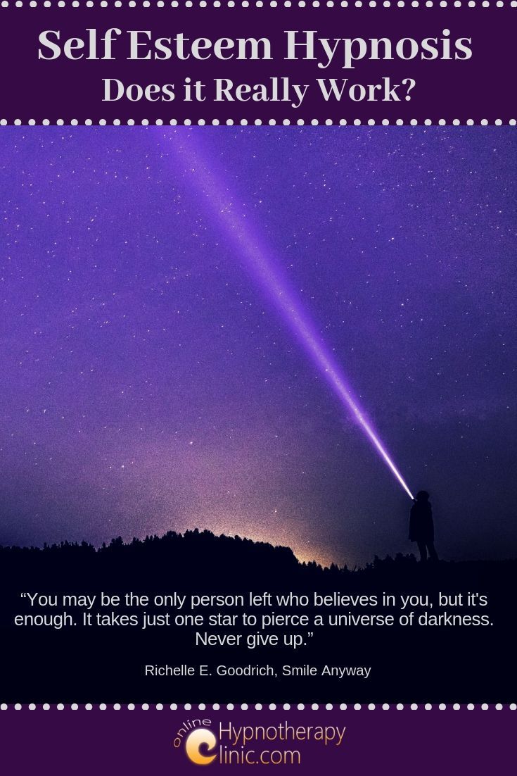 self esteem hypnosis