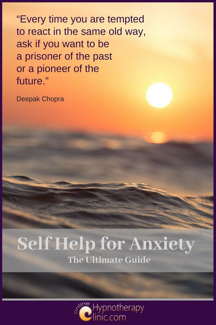 self help for anxiety