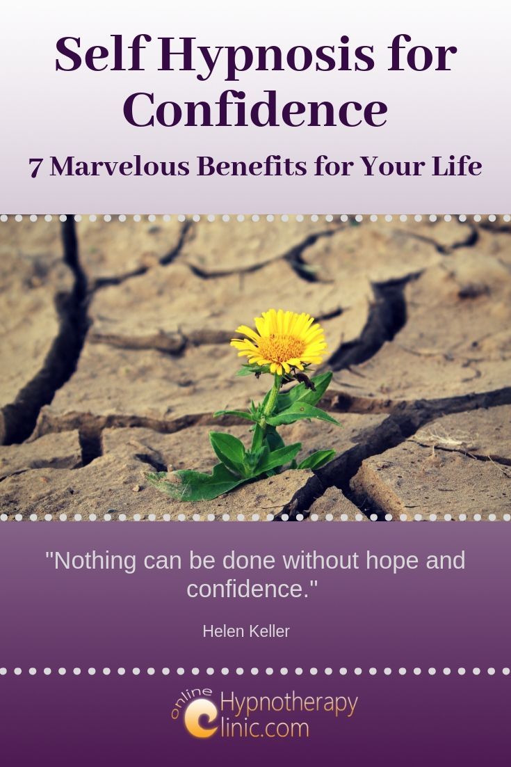 self hypnosis confidence