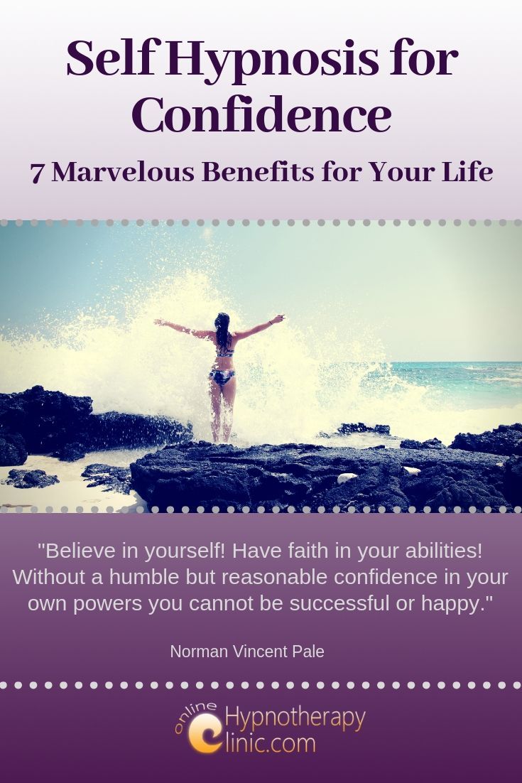 self hypnosis confidence