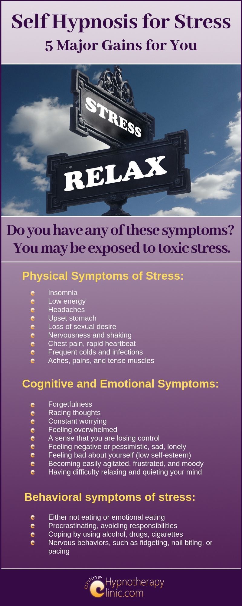 self hypnosis for stress
