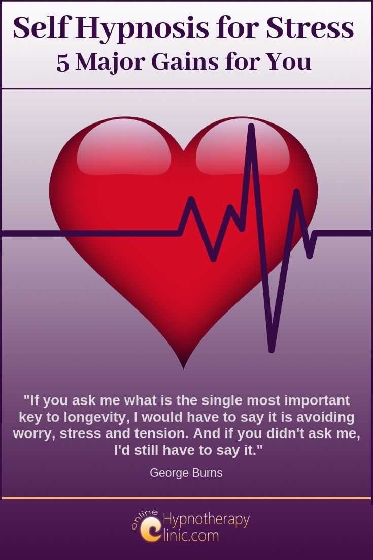self hypnosis for stress