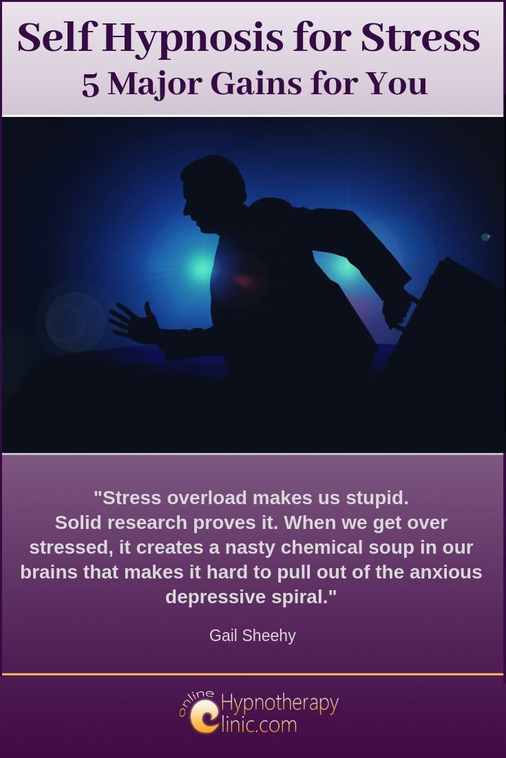 self hypnosis for stress