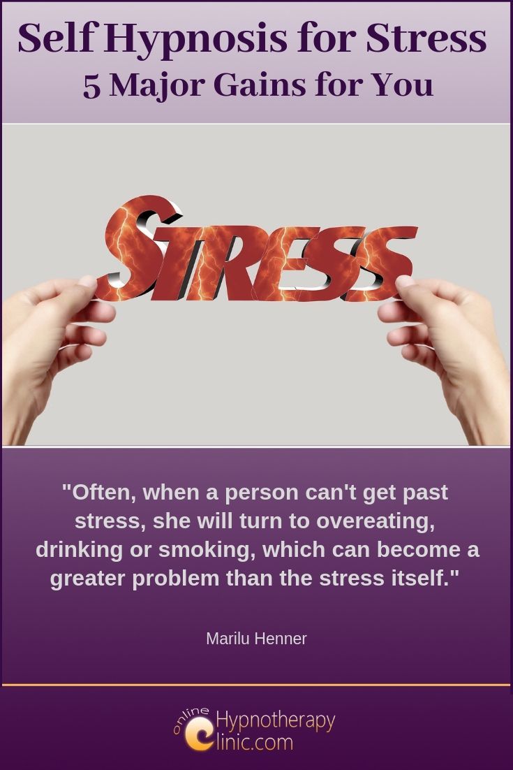 self hypnosis for stress